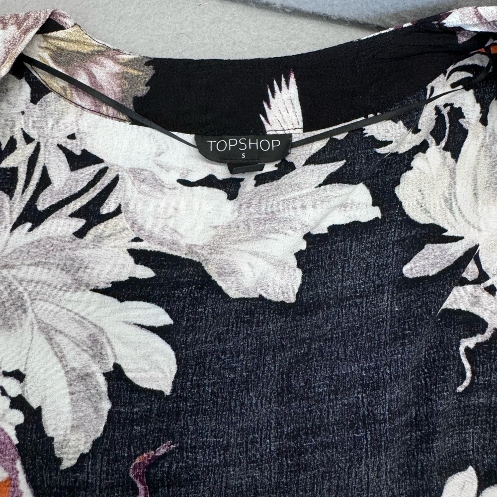 Top Shop Floral Kimono Jacket - Picture 3 of 10